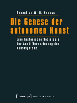 cover image of Die Genese der autonomen Kunst